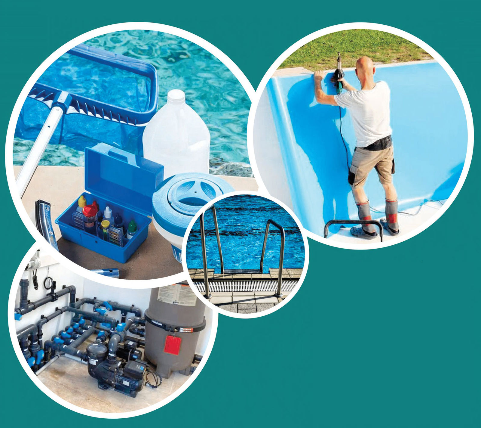 Товари та обладнання для басейну та відпочинку